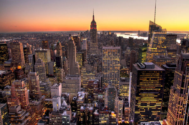 Manhattan From Top Of The Rock