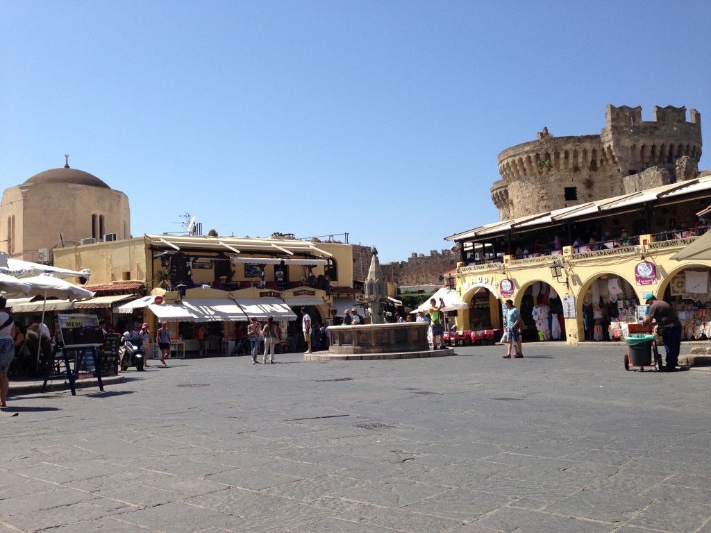 Rodos Old Town Square